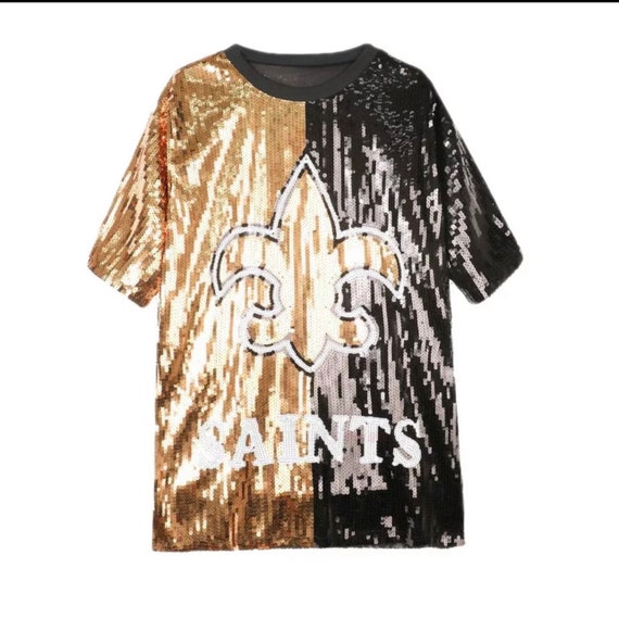 New orleans saints sequin shirt cheap