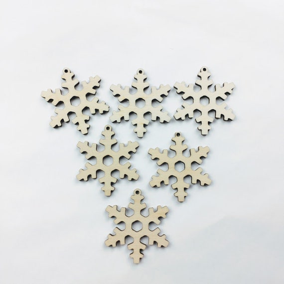 Snowflake Earring Blanks DIY Wood Earring Blanks DIY Craft Earrings Laser  Cut Wood Earrings Unfinished Wood Jewelry Made In The USA