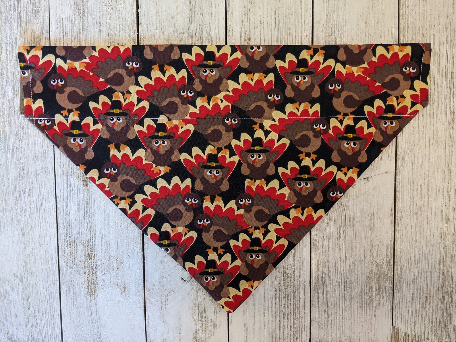 Gobble Turkey DOG BANDANA THANKSGIVING Handmade Dog Bandana Etsy