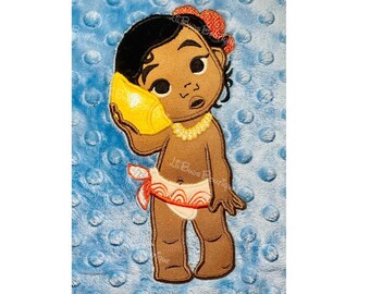 Disney Moana Blanket Etsy