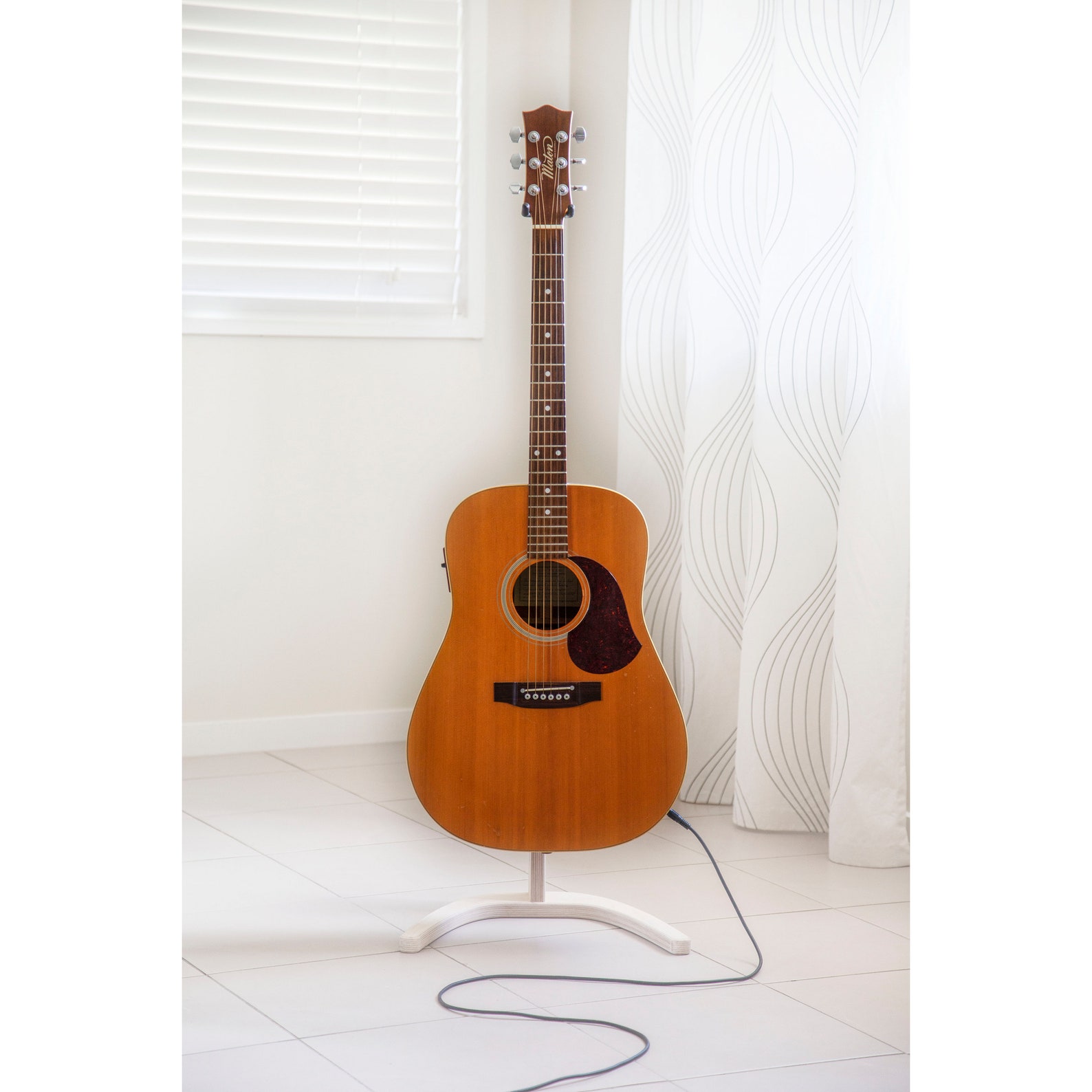 Guitar Stand Wooden Guitar Stand Freestanding Guitar Stand Etsy