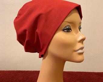 Beanie, Surgical Cap, Chemo Hat , Turban, Slouchy Hat, Scrub Hat