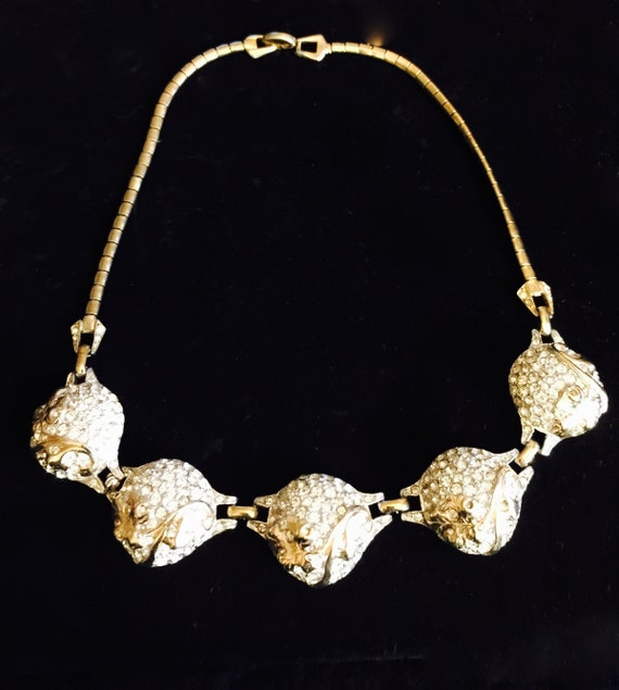Vintage Reja Rhinestone Necklace