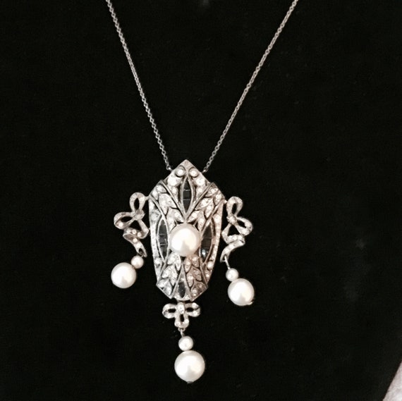 Edwardian French Paste Belle Epoque Necklace