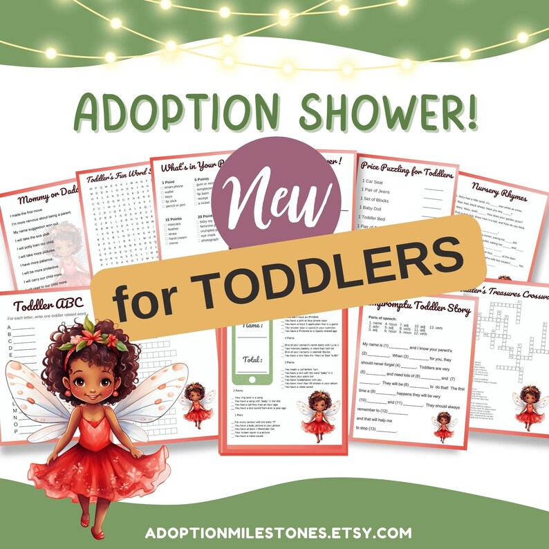 Adoption Shower Party Games for the Adoptive Parent Celebrating the