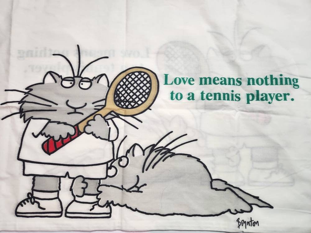 Love Means Nothing Tennis T-Shirt Love Means Nothing Tennis T-Shirt
