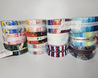 Jelly Roll fabric, cotton jelly roll, quilting jelly roll strips, Cotton Fabric, Floral jelly roll, Floral Cotton Fabric, pink jelly roll