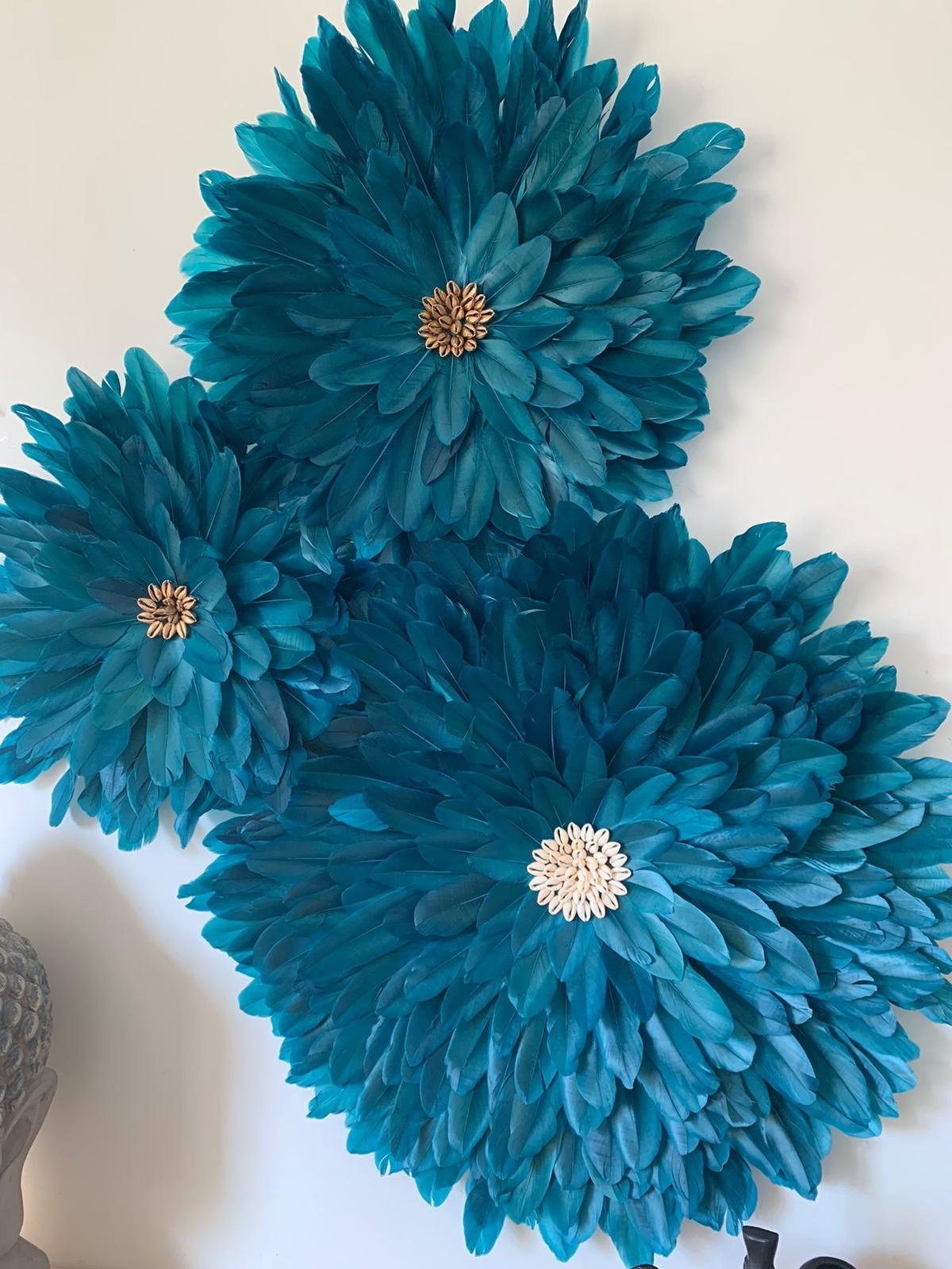 Juju Hat Bleu Turquoise Fait Main