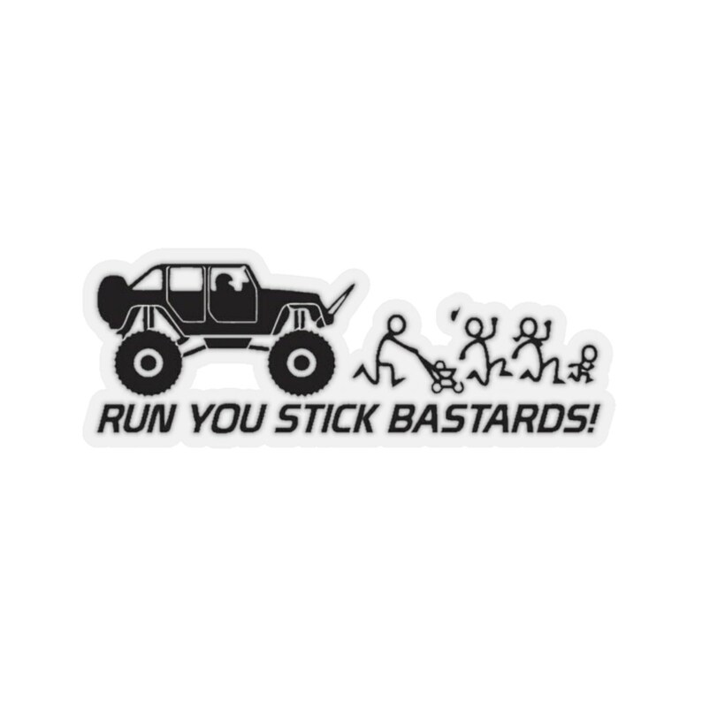 Jeep Wrangler off road stick figures memes rock crawler Etsy