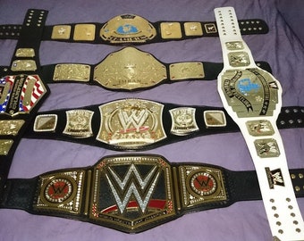 Wwe Belt Replica Etsy