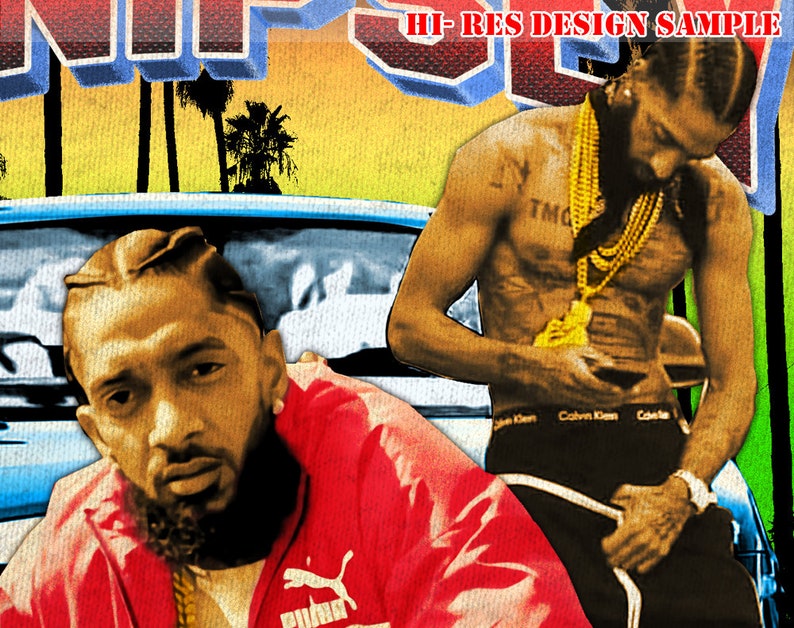 nipsey hussle no shirt