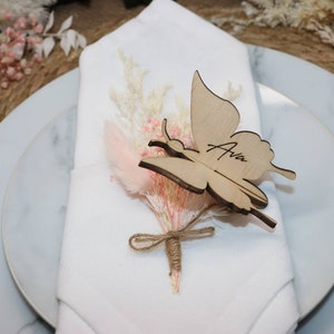 3D Butterfly Place Cards, Wedding Place Cards