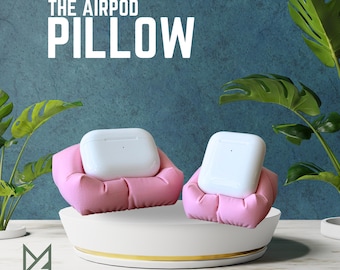 AirPods Pillow Stand: Desk Organizer