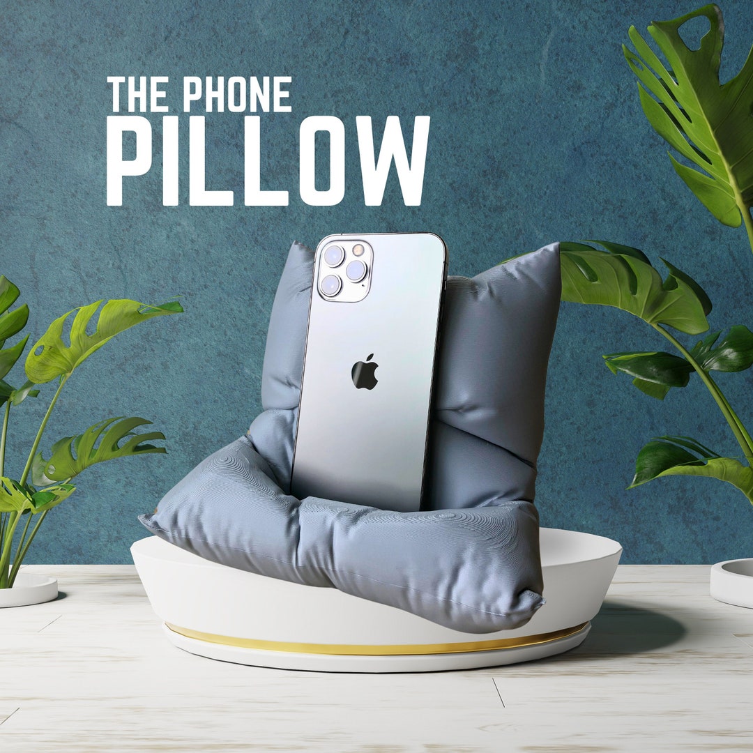 Multiuse Phone Pillow Stand Durable Holder With Charging Slot for