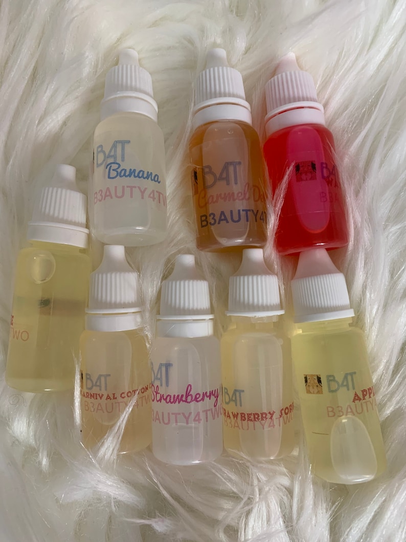 Flavored Lip & Lip Balm Oils Flavoring Concentrate 10ml .338 Etsy