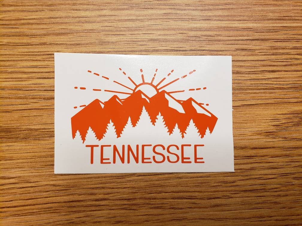 Tennessee Vinyl Decal Sticker | Etsy