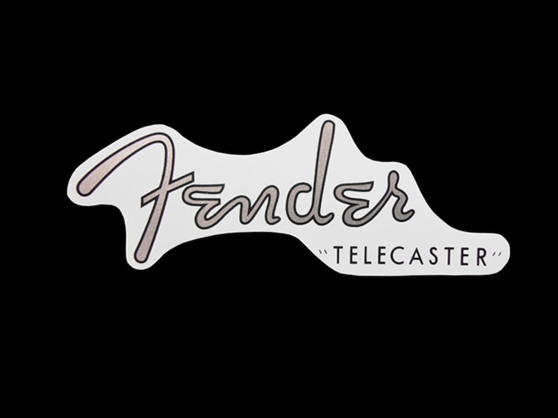 1952 Fender Telecaster Headstock Waterslide Decal True Etsy