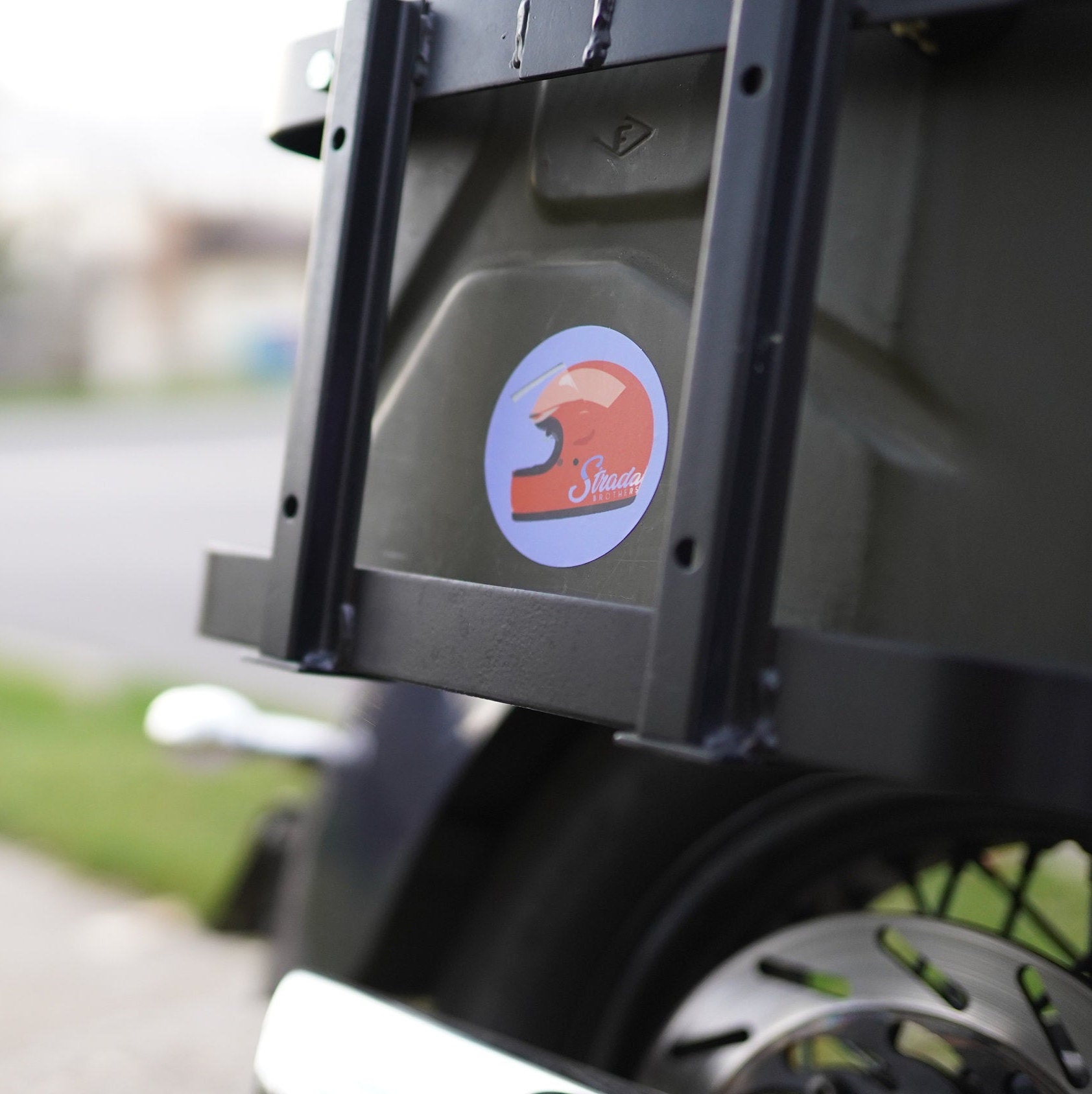 Motorcycle Sticker - Full Face - Etsy