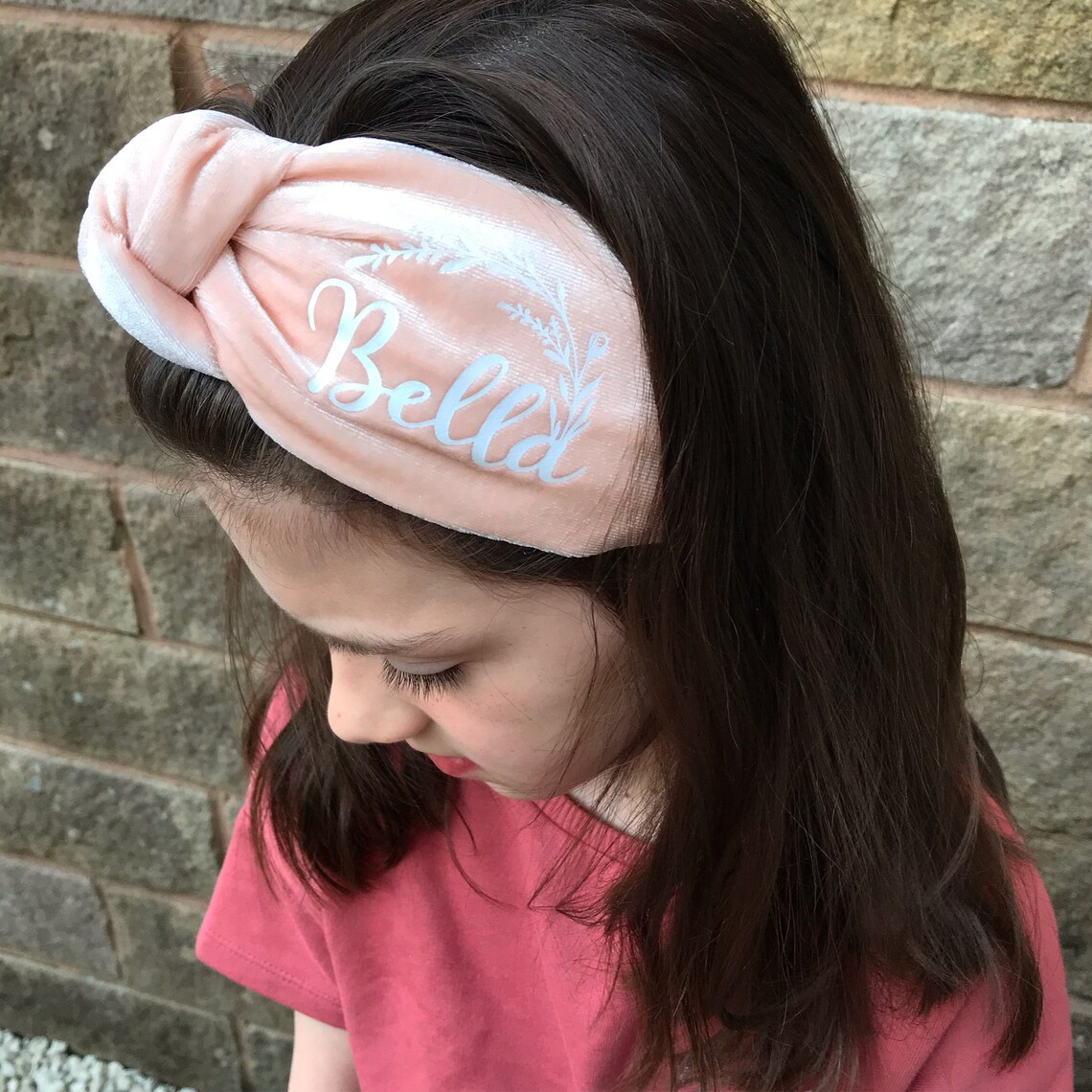 Personalised Name Knot Headband Name Headband Gift for Etsy