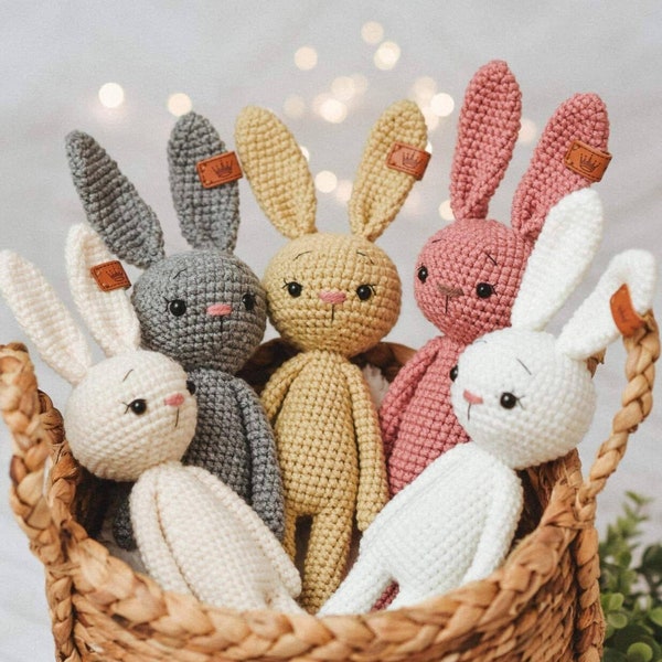 Amigurumi Hase, Hase gehäkelt, Neugeborene Geschenk, Baby Geschenk, selbstgehäkelter Hase, crochet bunny, Ostern Geschenk, Kindergeschenk
