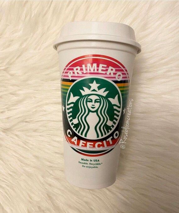 Primero Cafecito Starbucks Cold Cup Personalized Starbucks Etsy