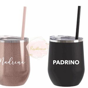 Padrinos Tumblers  | Propuesta para padrinos | Madrins proposal box | Godparents proposal box | Padrinos gift box