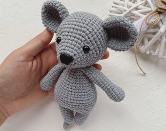 MUSVIRKMÖNSTER Amigurumi liten mus Virkad leksak diy Enkel virkningshandledning för nybörjare Ladda ner pdf