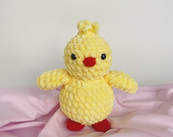 CHICK CROCHET PATTERN, Easter chicken, Amigurumi chick, Chicken crochet toy, Little chick pattern