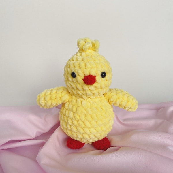 CHICK CROCHET PATTERN, Easter chicken, Amigurumi chick, Chicken crochet toy, Little chick pattern