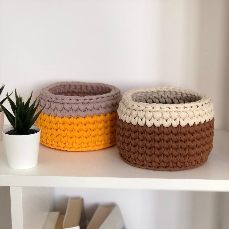 Round Storage Basket Gift Basket Bathroom Storage Basket Etsy