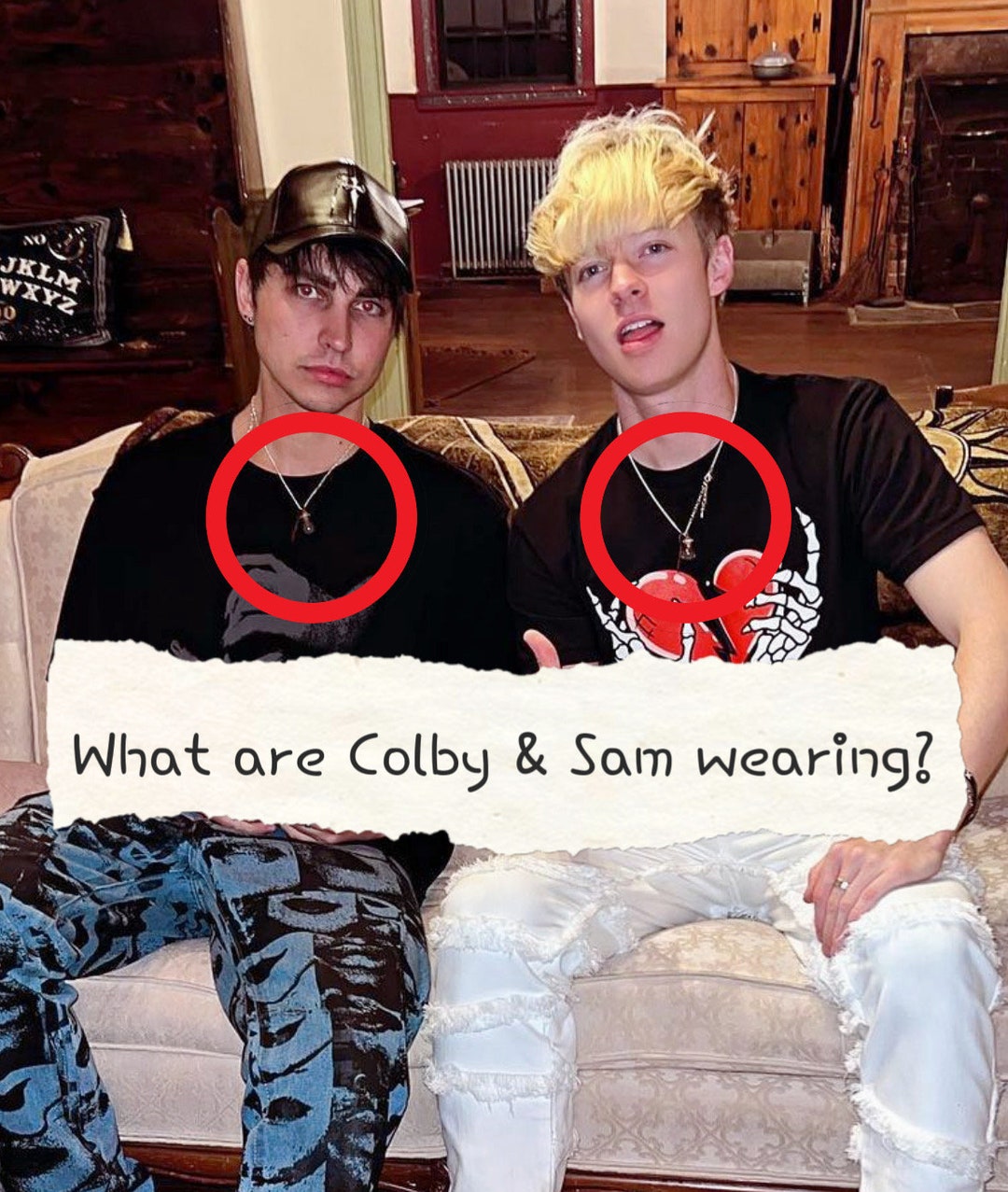 Replica Sam and Colby Protection Necklaces ONLY 1 AVAILABLE Etsy