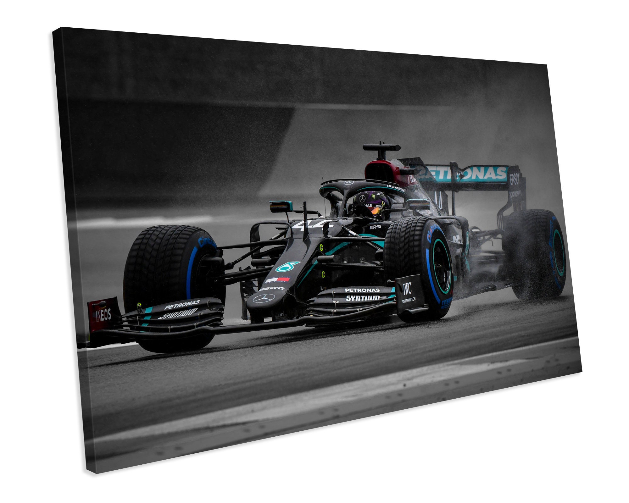 F1 Lewis Hamilton 2020 Racing Car Sport CANVAS WALL ART Etsy