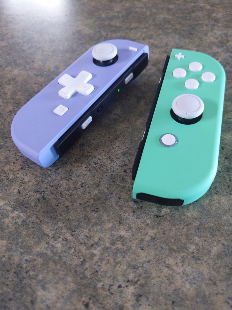 Nintendo Switch Custom LavenderMint Pastel Joycons Etsy