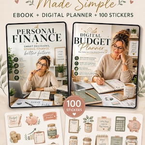 Personal Finance.  Smart Decisions, Strong Finance, Better Future.  52 page ebook. Instant download.