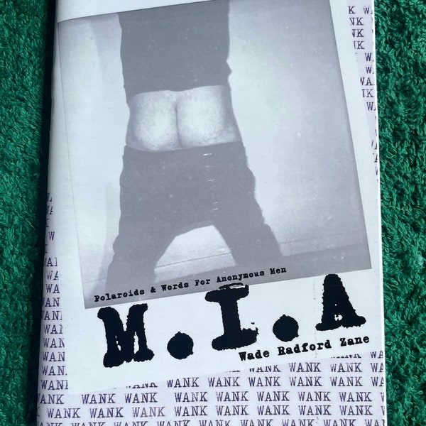M.I.A - Gay Male Photography Zine, Book Wade Radford A6 LGBT gay