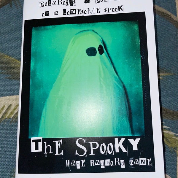 the spooky A6 Zine - ghost zines - supernatural