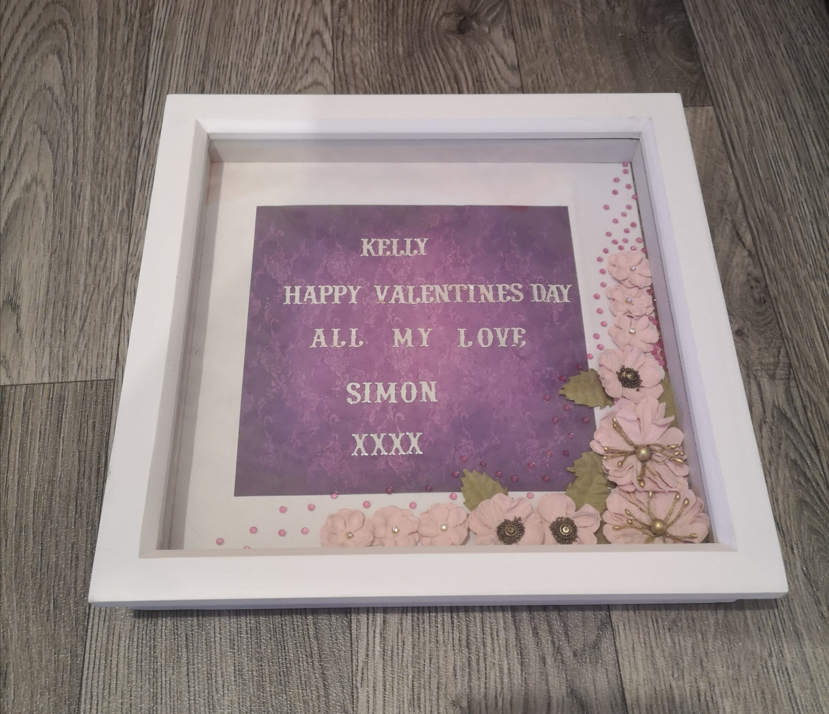 Personalised frames with message Etsy