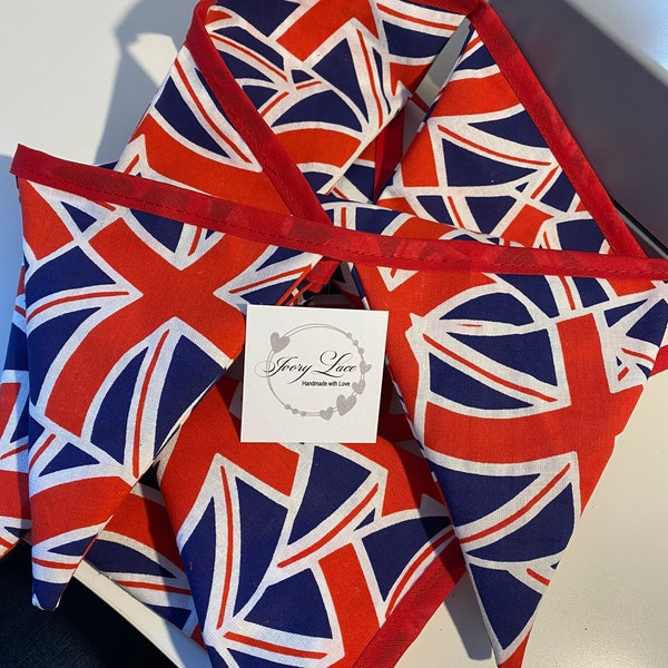 STRING FLAGS 80 Years D-Day Landings 1944-2024 Commemorative II War