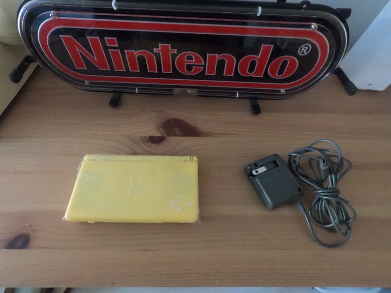 Nintendo DS Lite Pokemon Yellow with Charger image 7