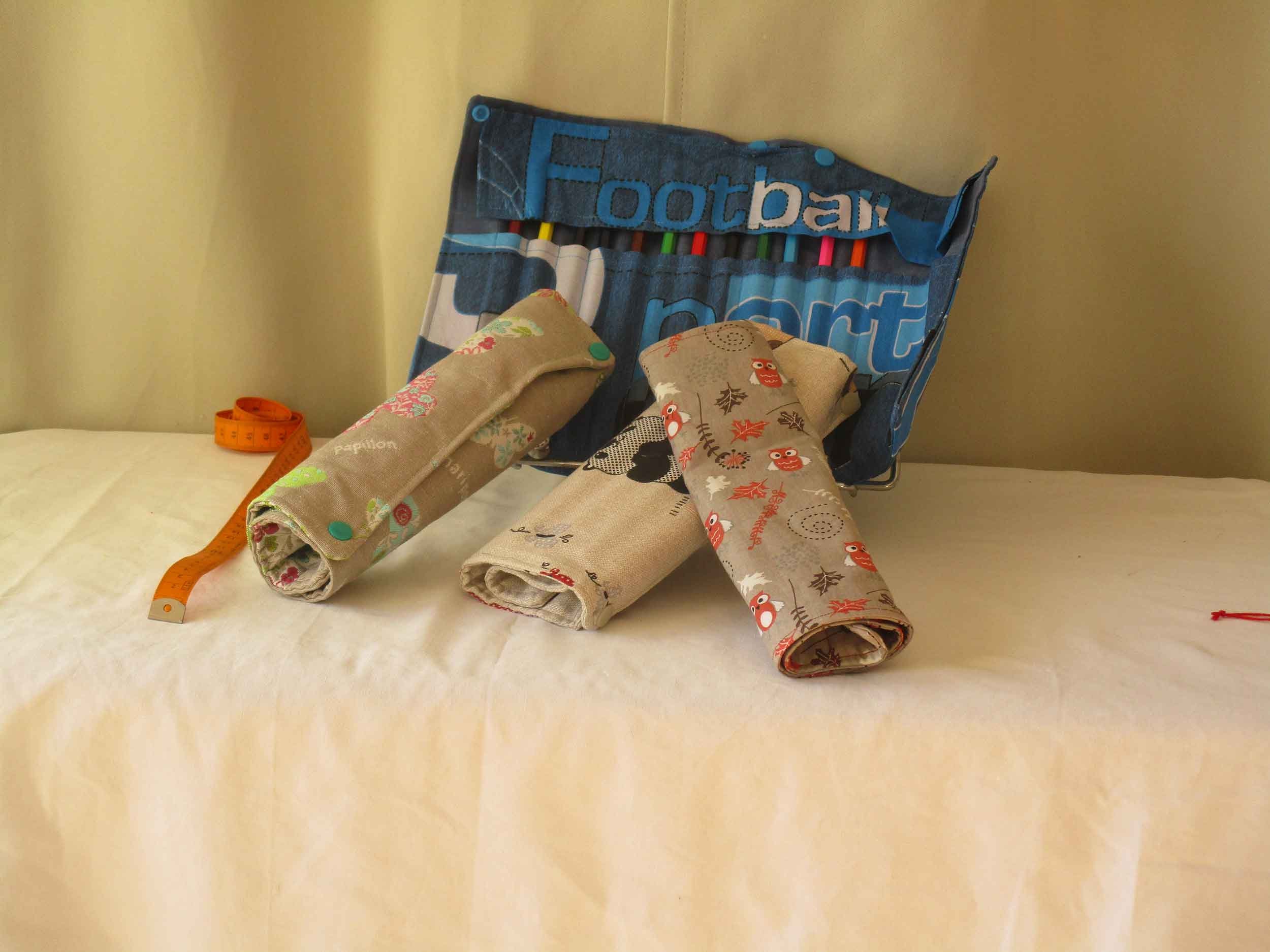 Trousse Crayons Enroulable