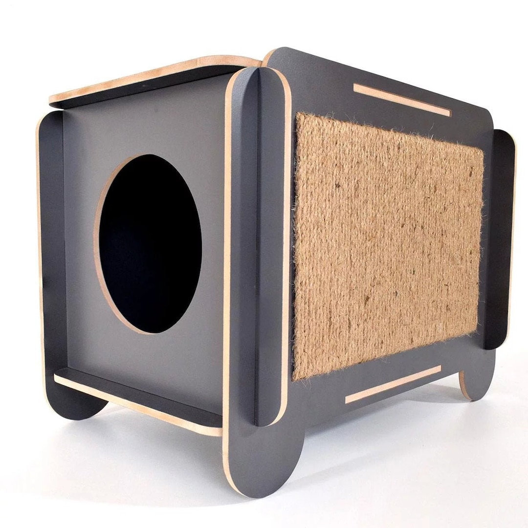 Amaca Per Gatti Letto A Dondolo For Gatti In Legno Massello, Sedia A Dondolo For Amaca For Cani E Gatti For Animali Domestici, Mobili For Animali Domestici, Regali For Cani E Gatti - 7