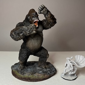Legends Golarion #53 Ape Monkey Pathfinder Battles D&D Mini The Gorilla King