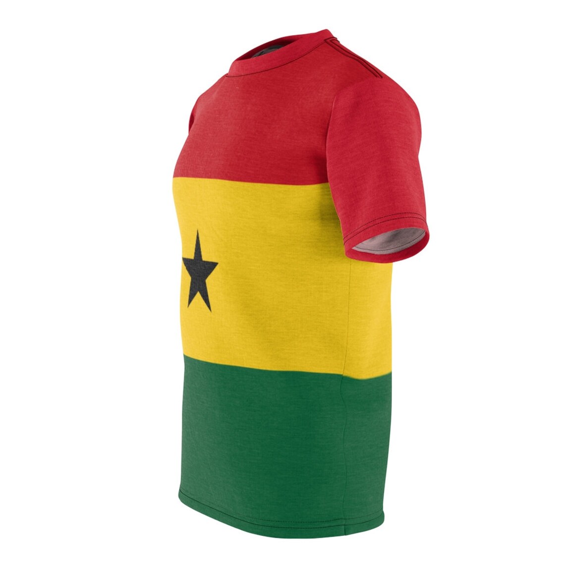 Full Ghana Shirt for Men Etsy
