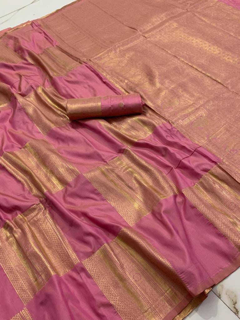 Banarasi Handloom very soft silk Weaving saree with blouse for | Etsy