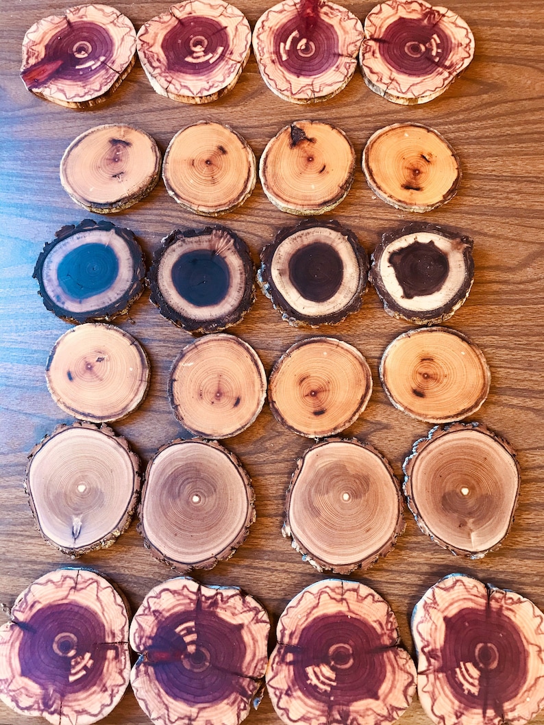 Sixteen Wood Coasters Mckelvie Farmers Coaster Pack Black Etsy