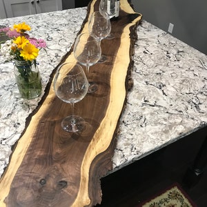 Black Walnut Charcuterie Serving Boards, Grazing Board, Cheese Board, Live Edge, Handmade, Birthday Gift, Wedding, Mothers Day, Butter Board image 2