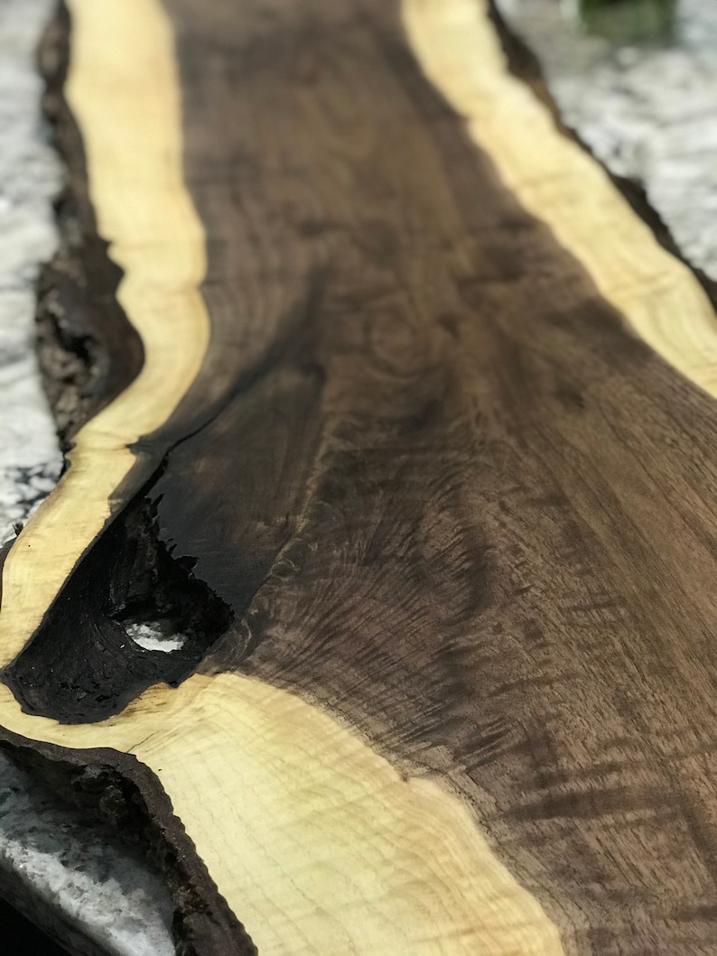 Black Walnut Charcuterie Serving Boards, Grazing Board, Cheese Board, Live Edge, Handmade, Birthday Gift, Wedding, Mothers Day, Butter Board image 5