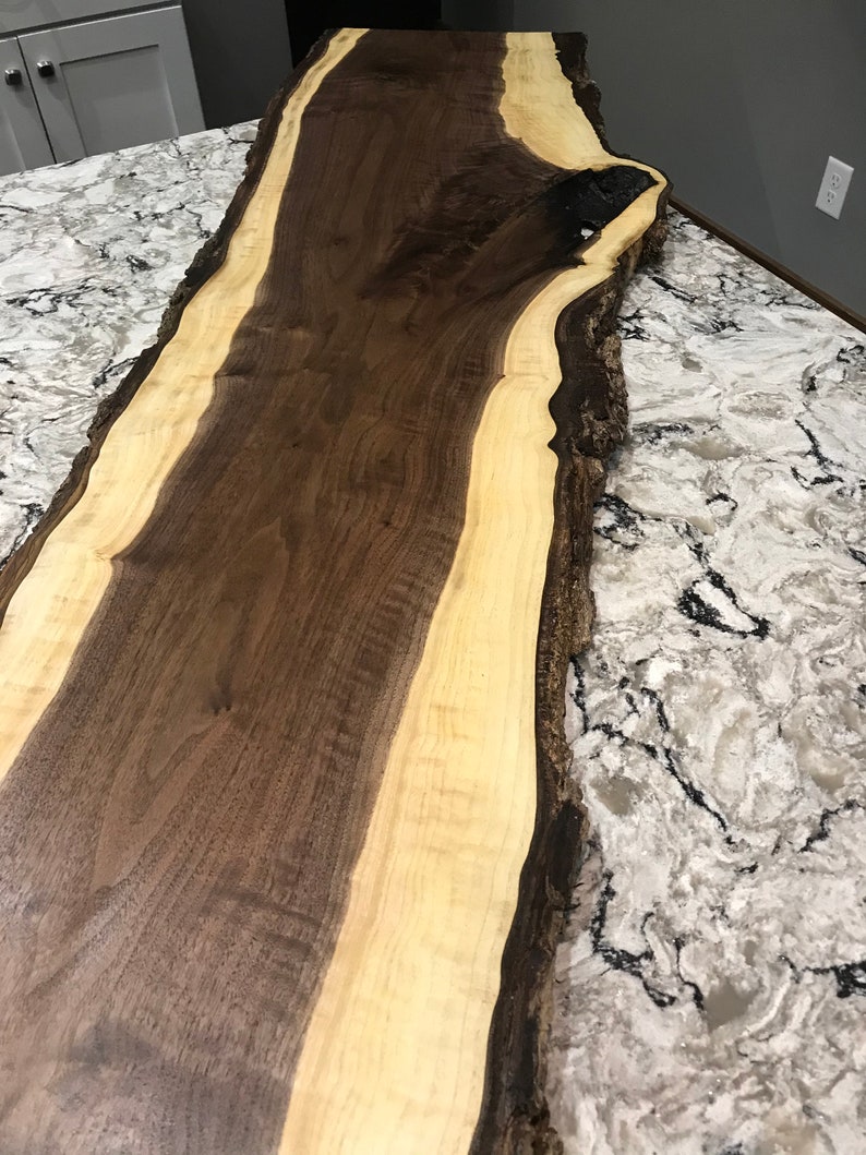 Black Walnut Charcuterie Serving Boards, Grazing Board, Cheese Board, Live Edge, Handmade, Birthday Gift, Wedding, Mothers Day, Butter Board image 4