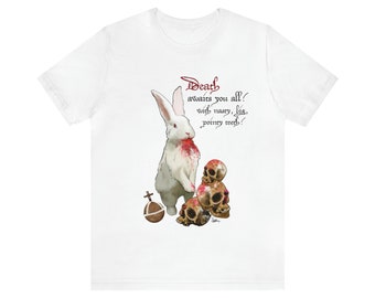 The Rabbit of Caerbannog unisex Cotton Jersey Short Sleeve Tee