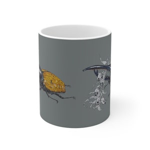 Dynastes Hercules Beetle Mug 11oz